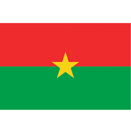 ទង់ជាតិនៃប្រទេសប៊ូគីណាហ្វាសូ ប៊ូគីណាហ្វាសូ