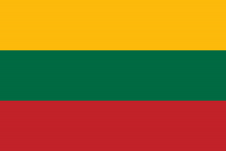 The flag of Lithuania Lithuania
