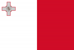 The flag of Malta Malta