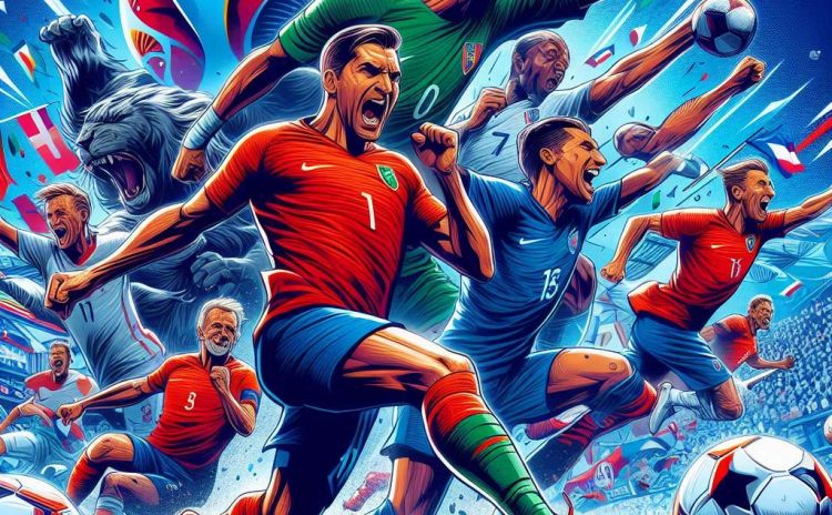 Qualification pour les huitièmes de finale de l'UEFA Euro 2024, les neuf équipes déjà qualifiées : France, Espagne, Italie, Angleterre, Allemagne et.. Qualification pour les huitièmes de finale de l'UEFA Euro 2024, les neuf équipes déjà qualifiées : France, Espagne, Italie, Angleterre, Allemagne et..