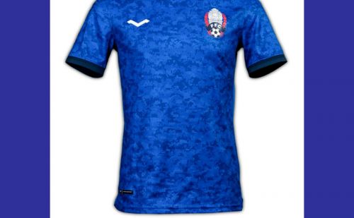 Maillot officiel de l'équipe nationale du Cambodge 2022 2024 Maillot officiel de l'équipe nationale du Cambodge